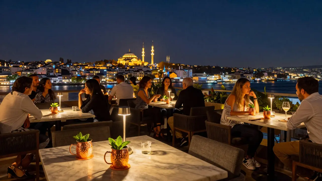 A Taste of Istanbul's Nightlife: Top Bars, Clubs, and Rooftop Lounges