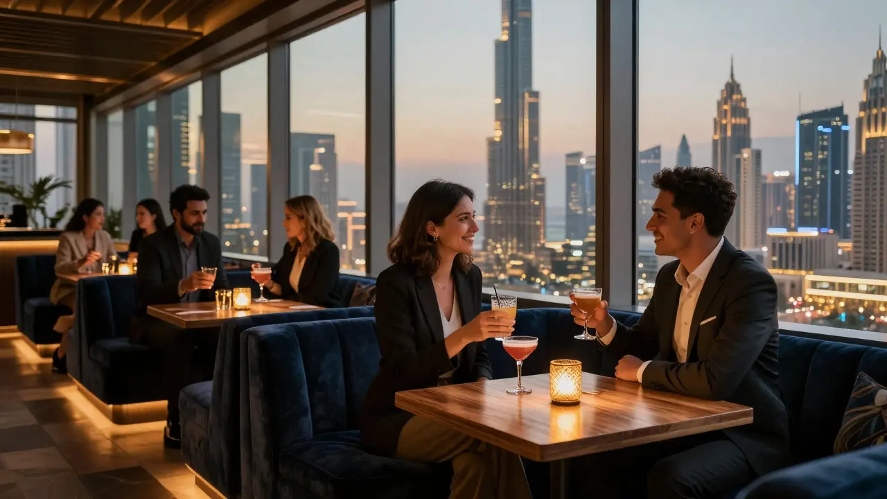 Dubai's Nightlife: Best After-Work Drinks and Networking Spots
